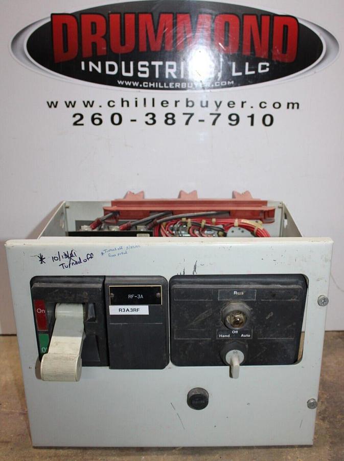 Used CUTLER HAMMER MCC STARTER BUCKET 2100 FREEDOM 12" CL75250-6 60 AMP SIZE 2