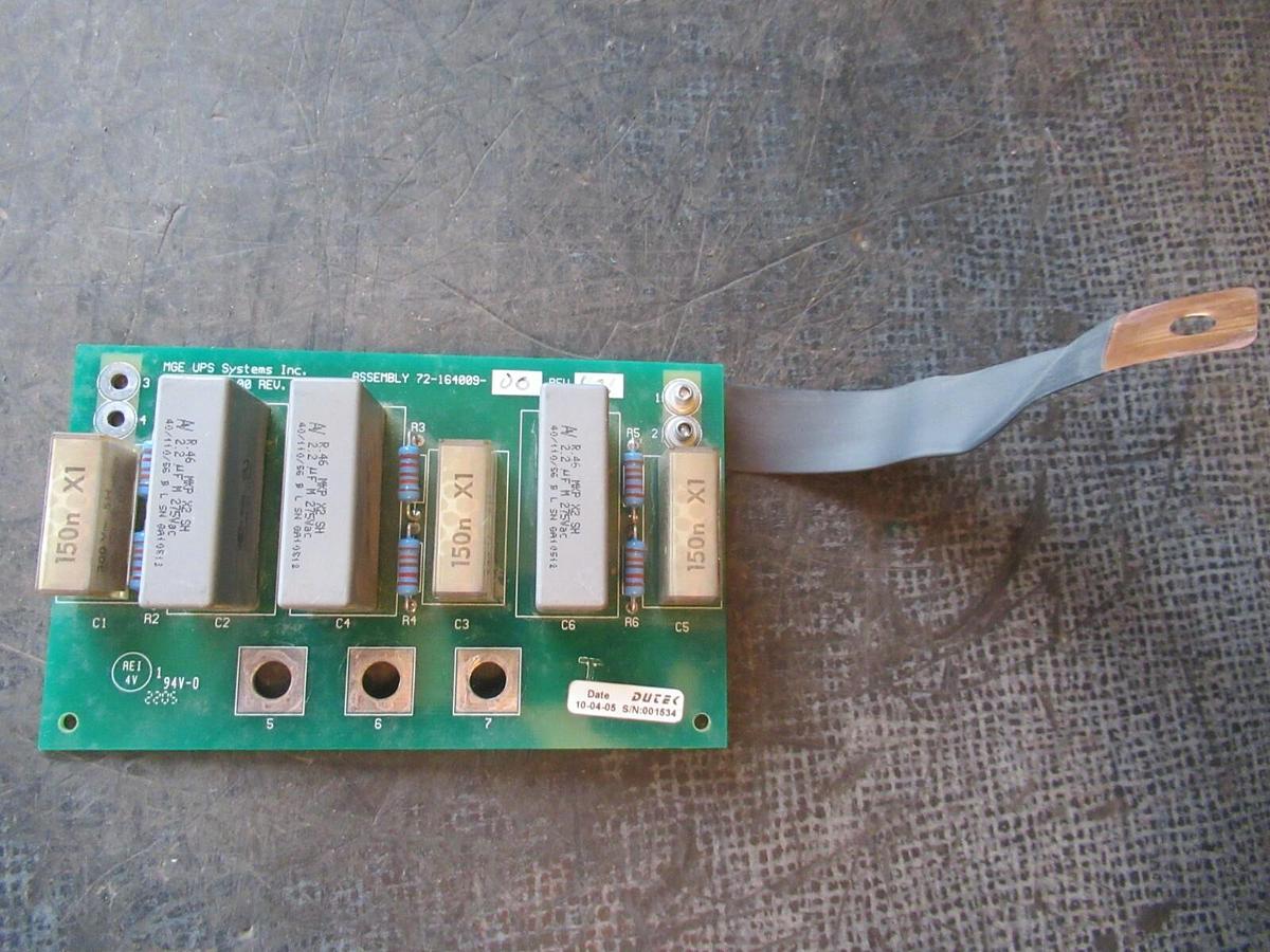 Used MGE UPS CIRCUIT BOARD 62-164006-01 REV B00 **WARRANTY INCLUDED**