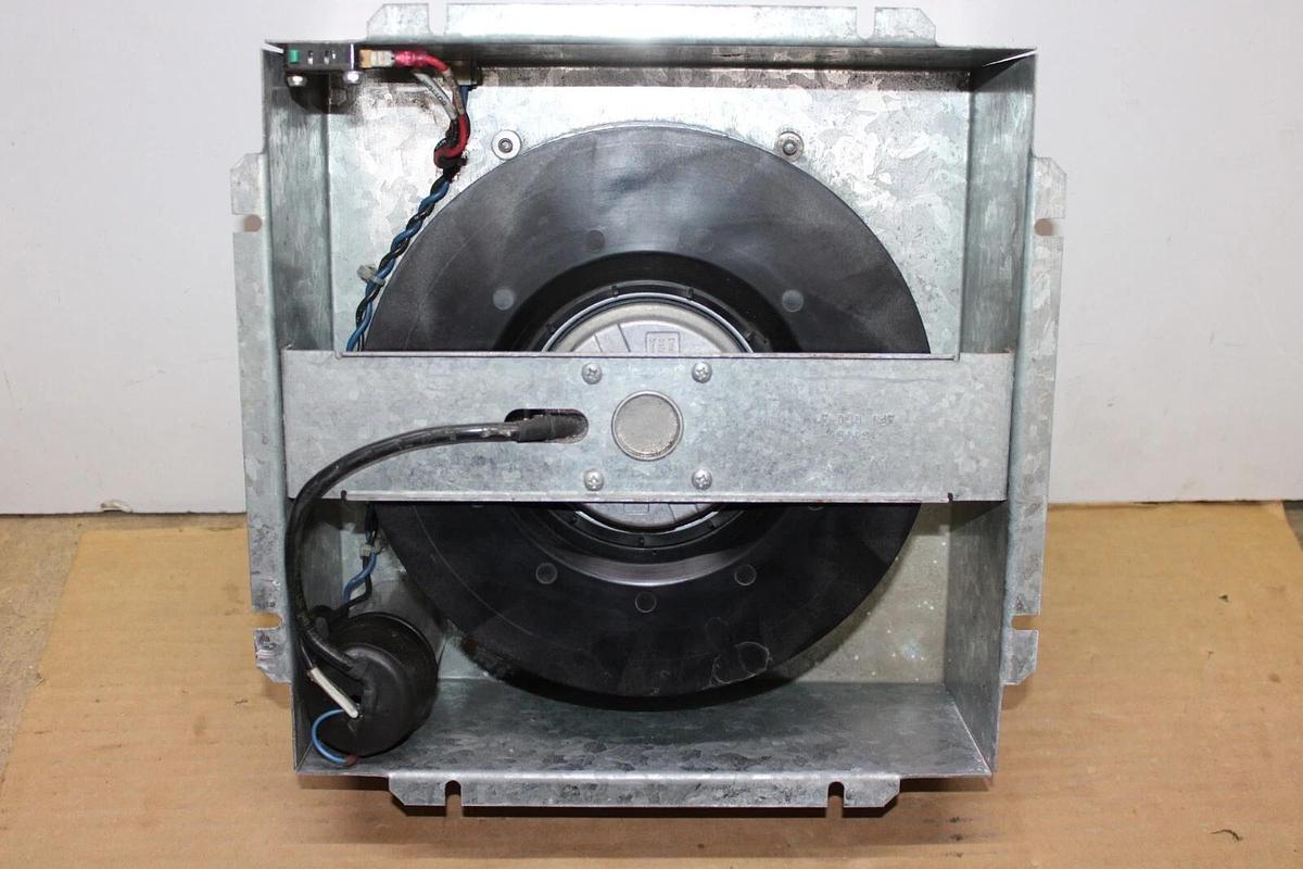 Used EBM ENCLOSED FAN R2E220-AE86-13 M2E086-DF 230 VAC 85 WATT 2750 RPM SINGLE-PHASE