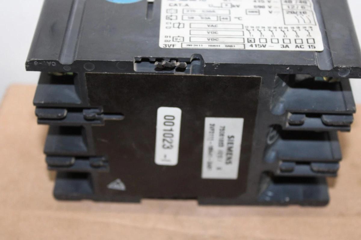 Used SIEMENS CIRCUIT BREAKER 3VF3111-1BN41-0AA0 600 VAC 3-POLE 50-63 AMP *WARRANTY*