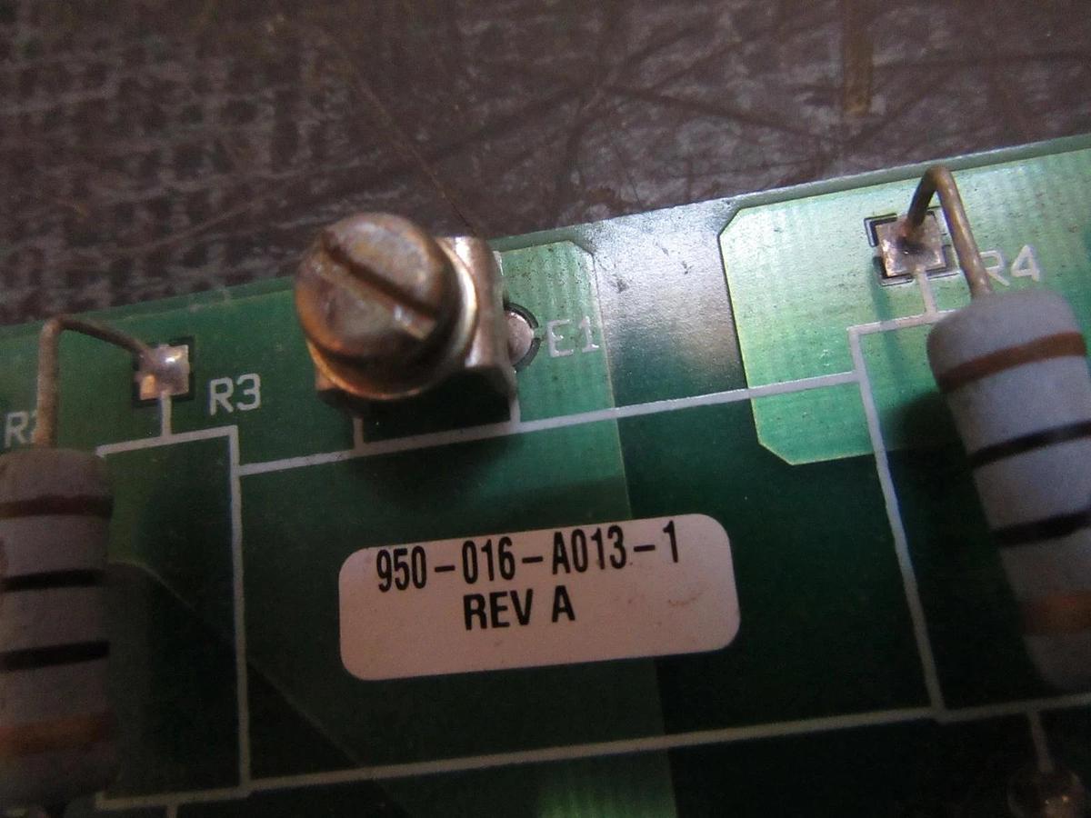 Used EMI TRANSIENT SUPPRESSOR BOARD 950-012-D013-1 REV A / 950-016-A013-1 REV A