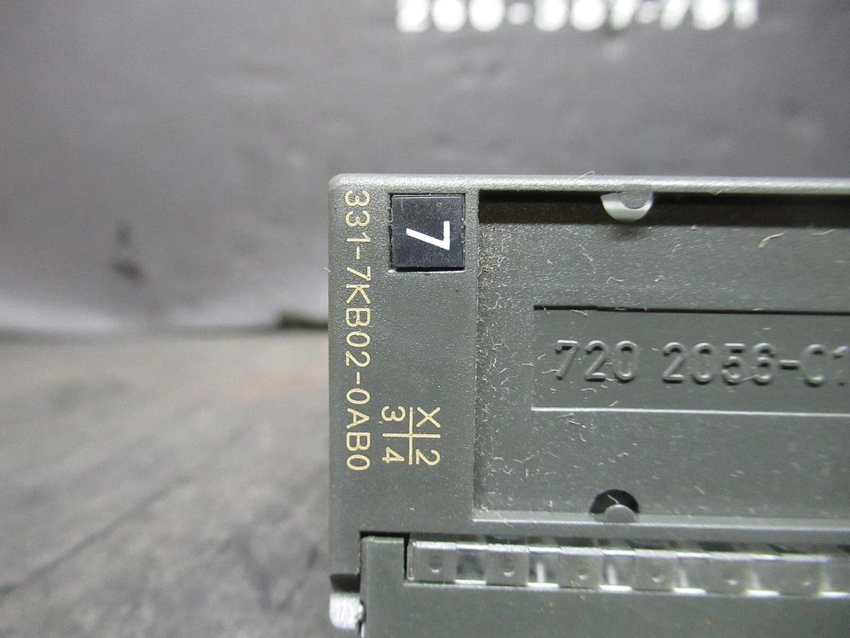 Used SIEMENS SIMATIC S7 EXPANSION MODULE 6ES7-331-7KB02-0AB0 **WARRANTY**