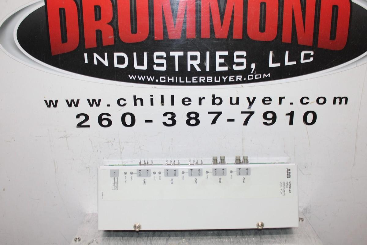 Used ABB DRIVE PPCS 4-CHANNEL BRANCHING UNIT NPBU-42 63985287D **WARRANTY**