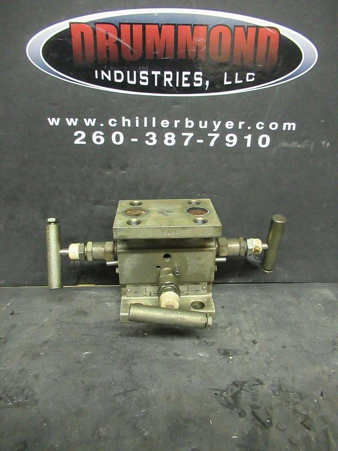 Used ANDERSON GREENWOOD M4AVIC TR68 INSTRUMENT MANIFOLD 4000 - 6000 PSI @ 200 - 500 F
