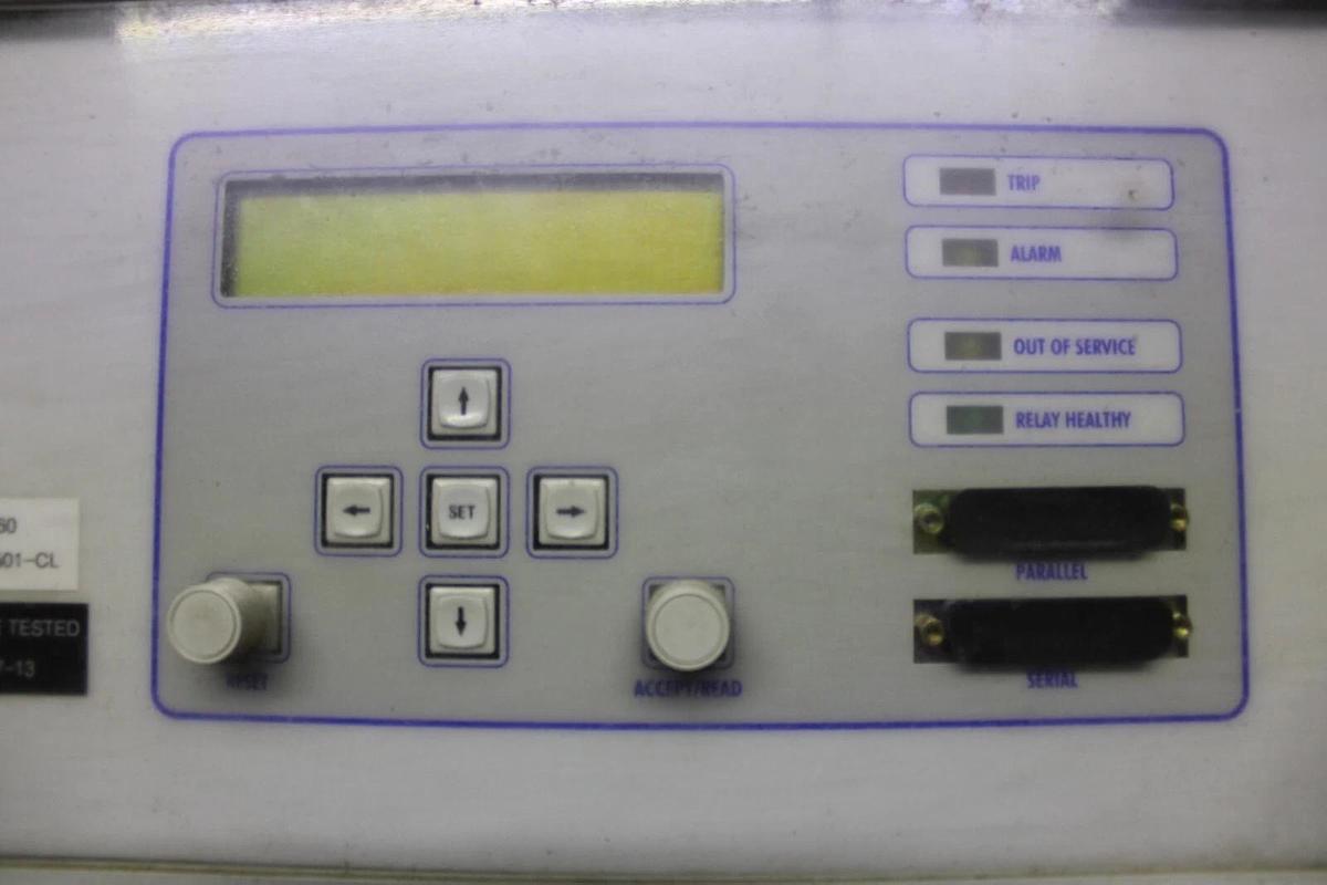 Used ALSTOM GENERATOR PROTECTOR RELAY LGPG11101R44MEF 5 AMP 120 VAC 125 VDC