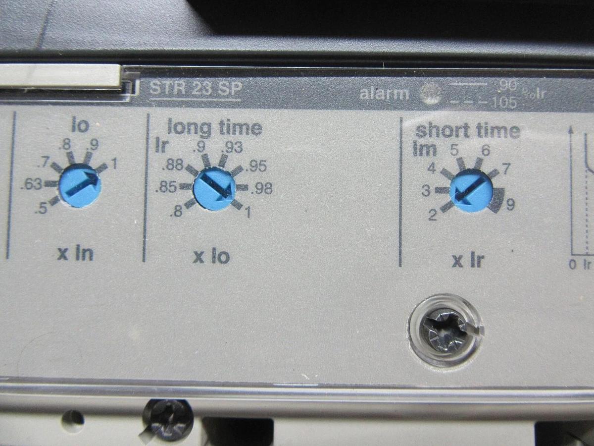 Used MERLIN GERIN COMPACT CIRCUIT BREAKER NSJ400L 160/400 AMP 600 VOLT 3-POLE 3-PHASE
