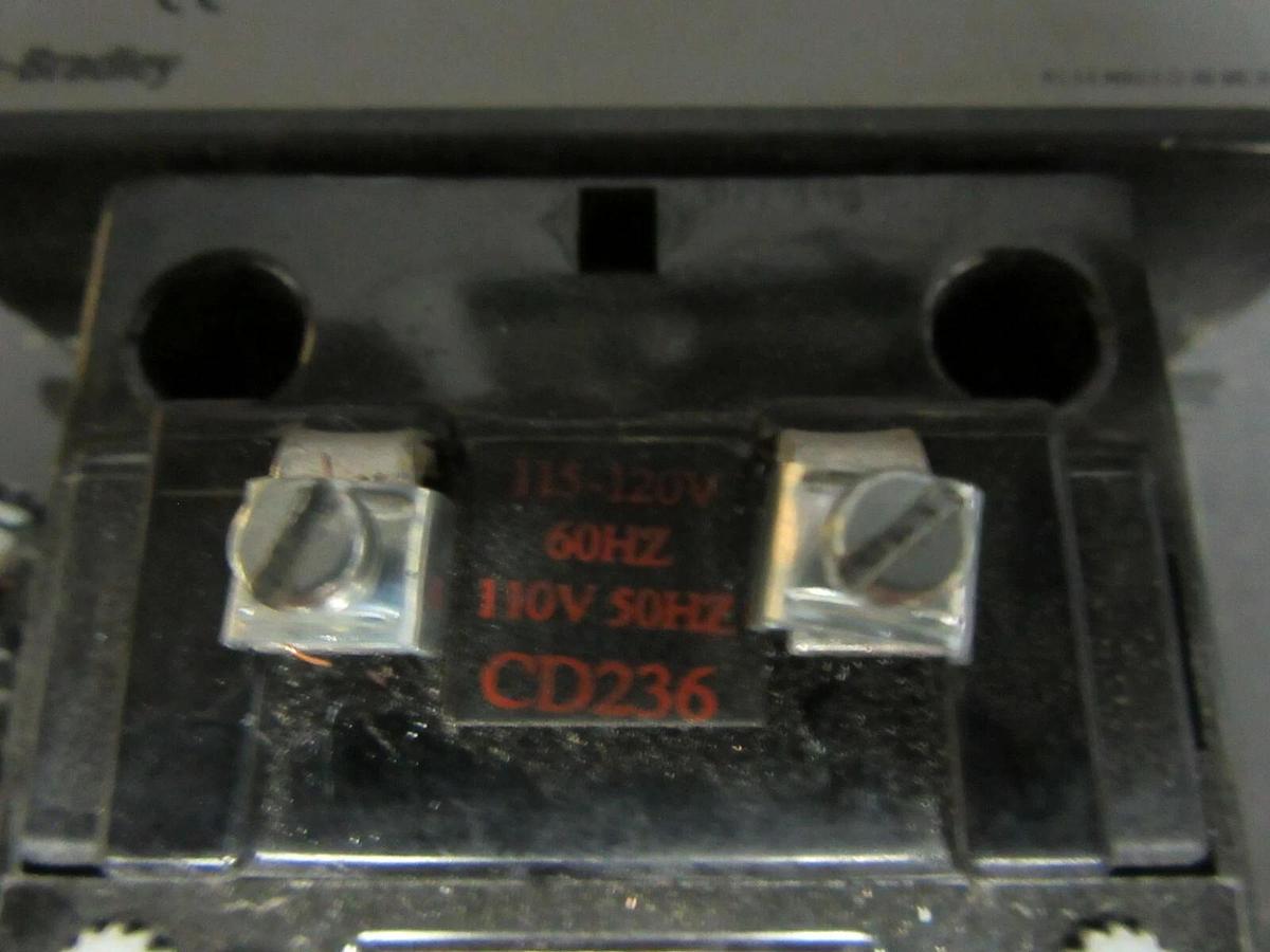 Used ALLEN BRADLEY STARTER 509-DOD-EC1D SER. A NEMA: 3 50 HP 600 VAC W/ 592-EC1DD