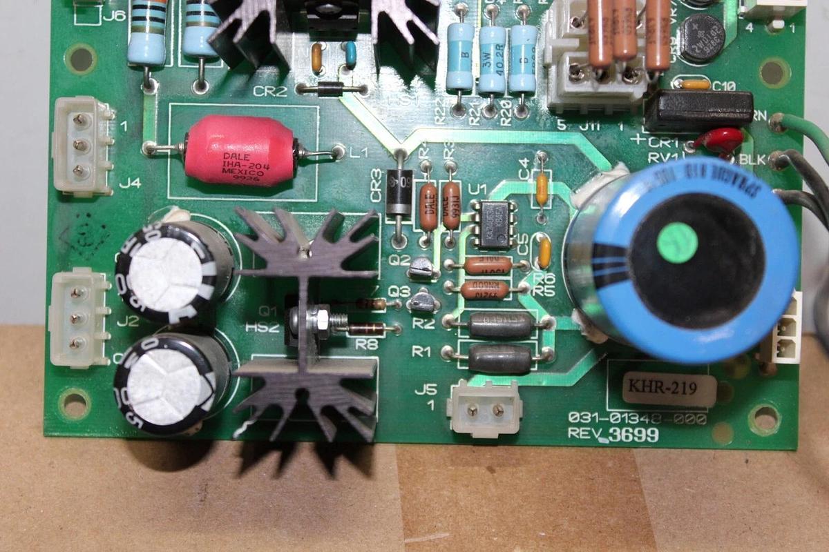 Used YORK CIRCUIT BOARD POWER SUPPLY BOARD 031-01348-000 REV. 3699