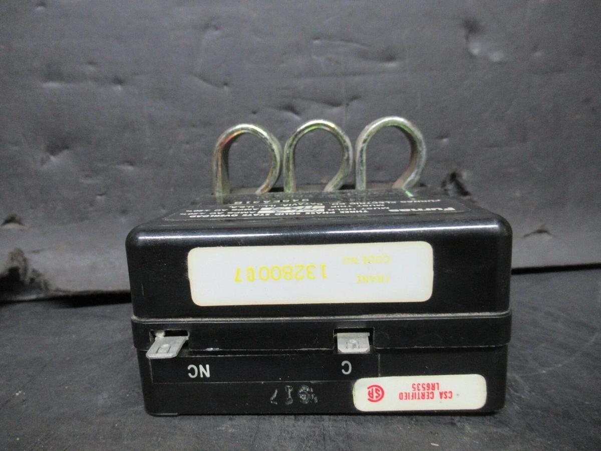 Used FURNAS THREE PHASE SOLID STATE OVERLOAD 948E31B 113:4 AMP TRIP **WARRANTY**