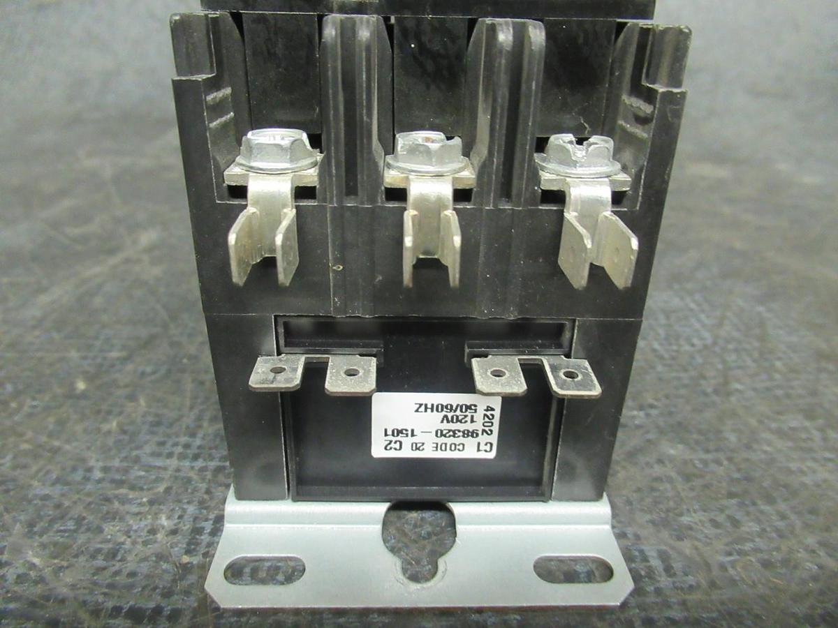 Used PRODUCTS UNLIMITED CONTACTOR 3100-30T928WA 30A 600V 20HP HN53CC115 COIL: 120V