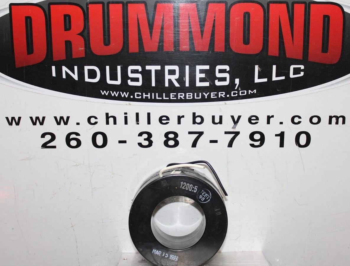 Used INSTRUMENT TRANSFORMERS CURRENT TRANSFORMER 180-RL-122 1200:5 50-400HZ 600V