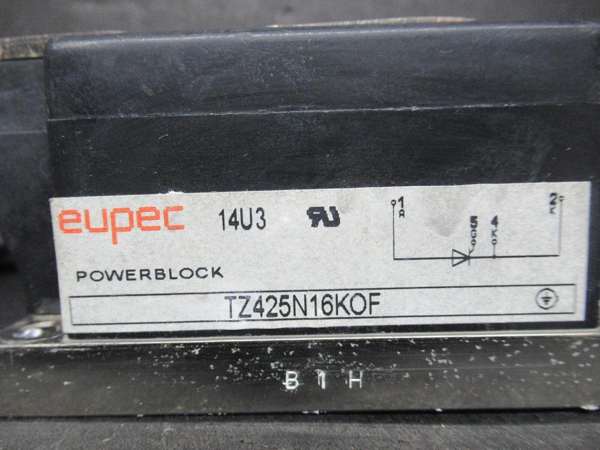 Used EUPEC POWERBLOCK IGBT POWER MODULE TZ425N16KOF **WARRANTY INCLUDED**