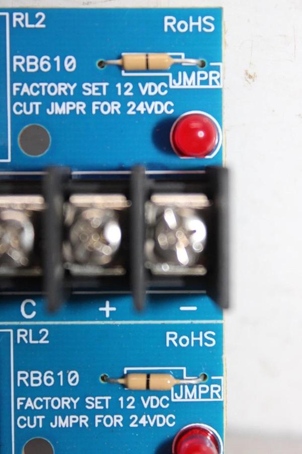 Used ALTRONIX BREAKAWAY RELAY CIRCUIT BOARD RBC610 REV. B07Y11 12/24 VDC