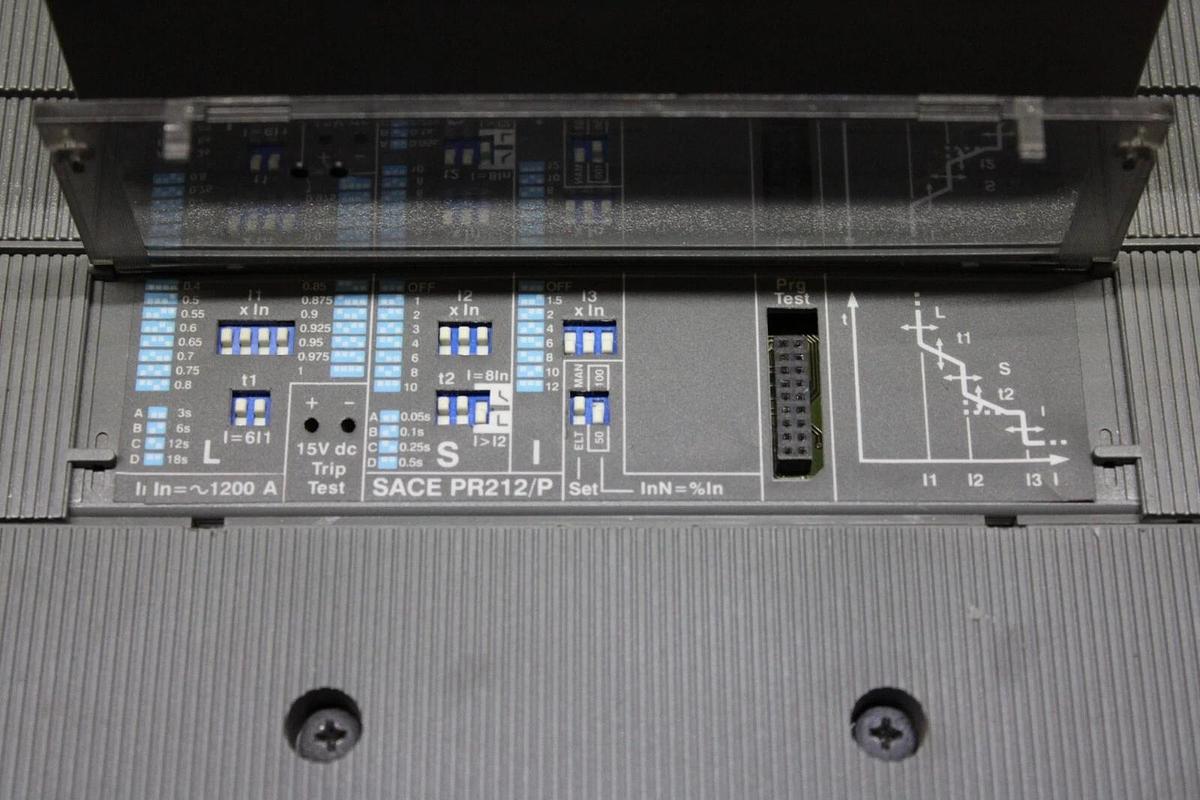 Used ABB CIRCUIT BREAKER SACE S7H 1200 AMP 600 VOLT 3-POLE SACE S7
