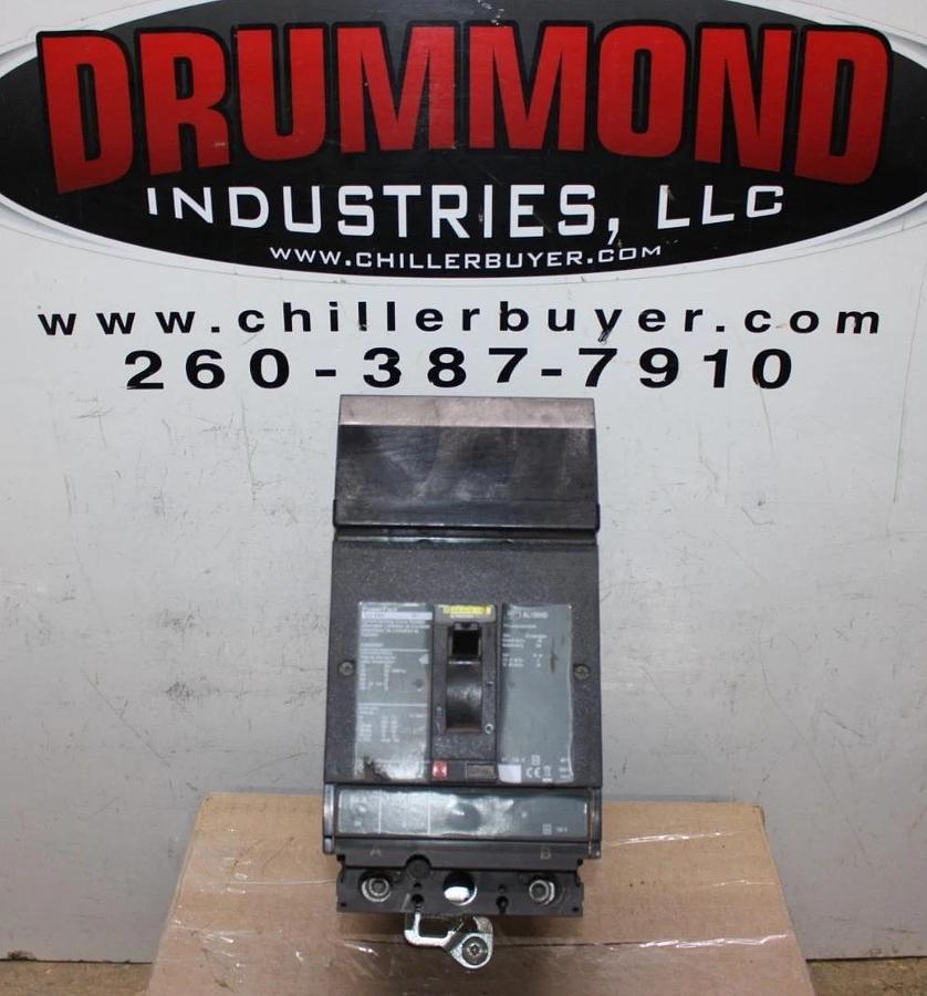 Used SQUARE D POWERPACT I-LINE CIRCUIT BREAKER HJA260601 60 AMP 600 VAC 2-POLE
