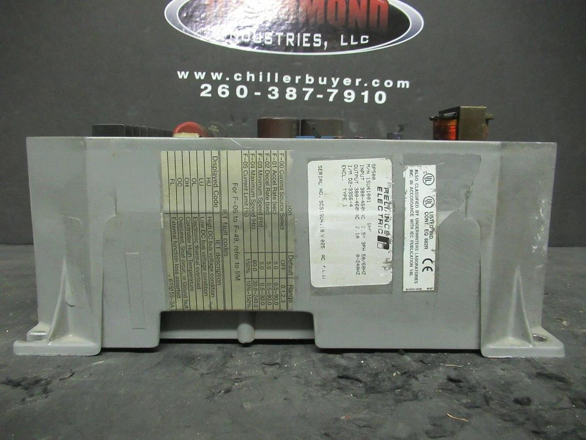 Used RELIANCE ELECTRIC VS AC DRIVE 1SU41001 1 HP **READ DESCRIPTION**