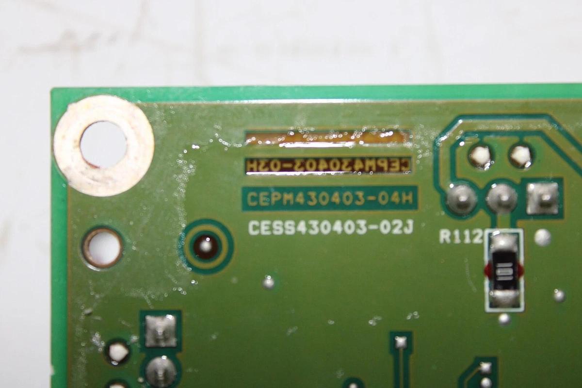 Used CARRIER HVAC MICROPROCESSOR BOARD CEPL130403-02-R W/ CEPL130517-01