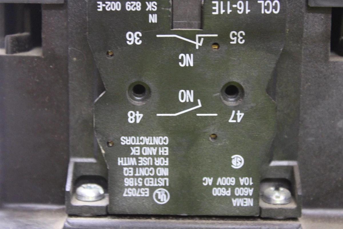 Used ABB CONTACTOR EH-260 2-POLE 300 AMP 240 VAC COIL: 24 VDC **WARRANTY**