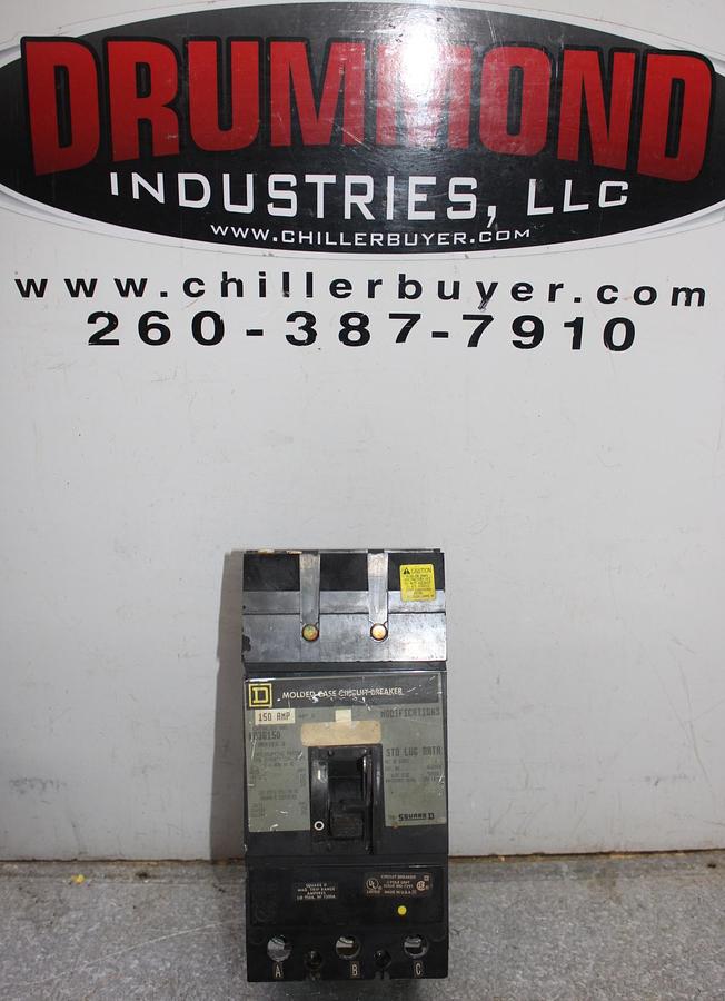 Used SQUARE D I-LINE CIRCUIT BREAKER MA36450 450 AMP 600 VAC 3-POLE