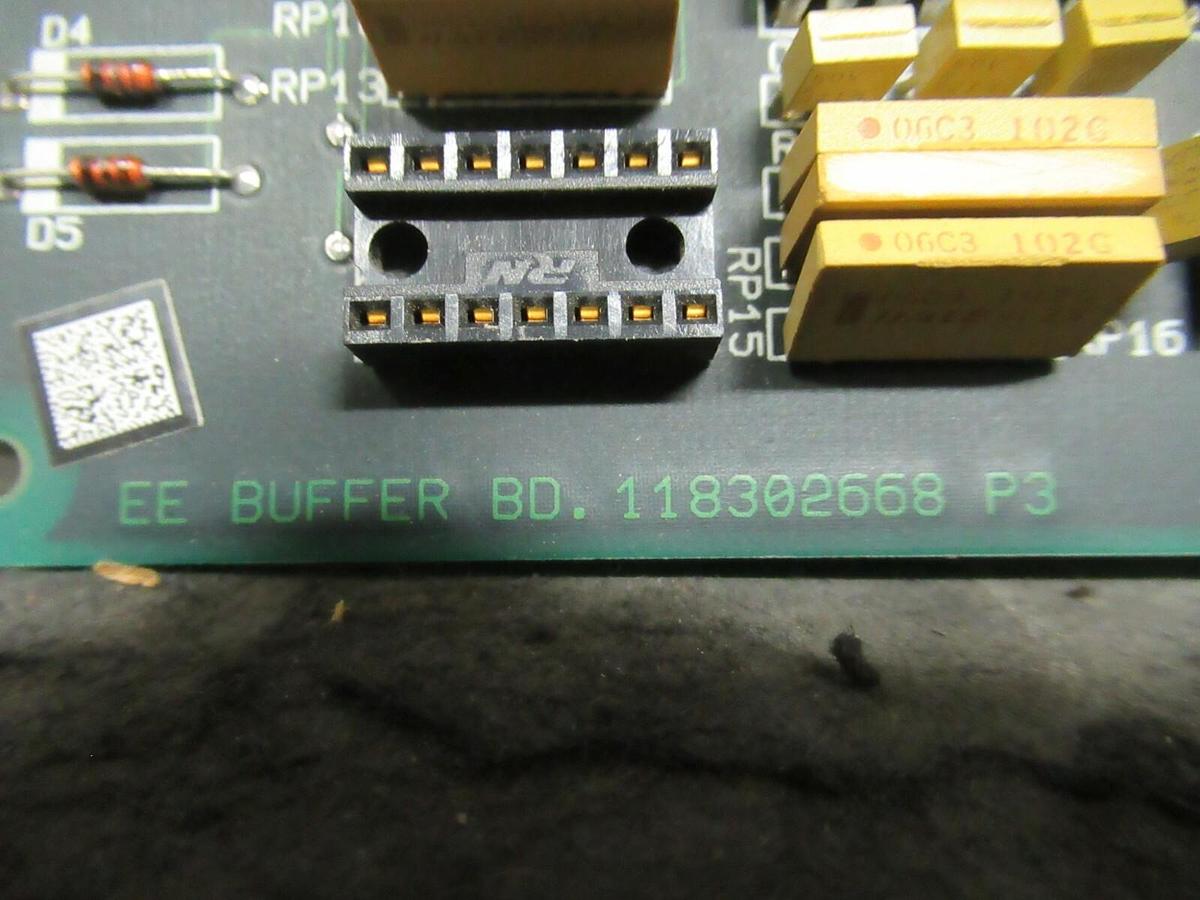 Used EXIDE EE BUFFER BD CIRCUIT BOARD 118302668 REV P3 101072 TJ462006 27194 815 P1