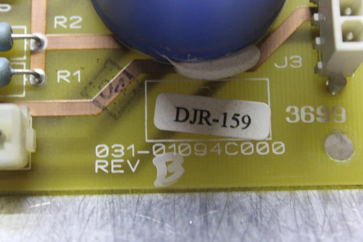 Used YORK CHILLER CONTROLLER CARD CIRCUIT BOARD 031-01094C000 REV. B **WARRANTY**