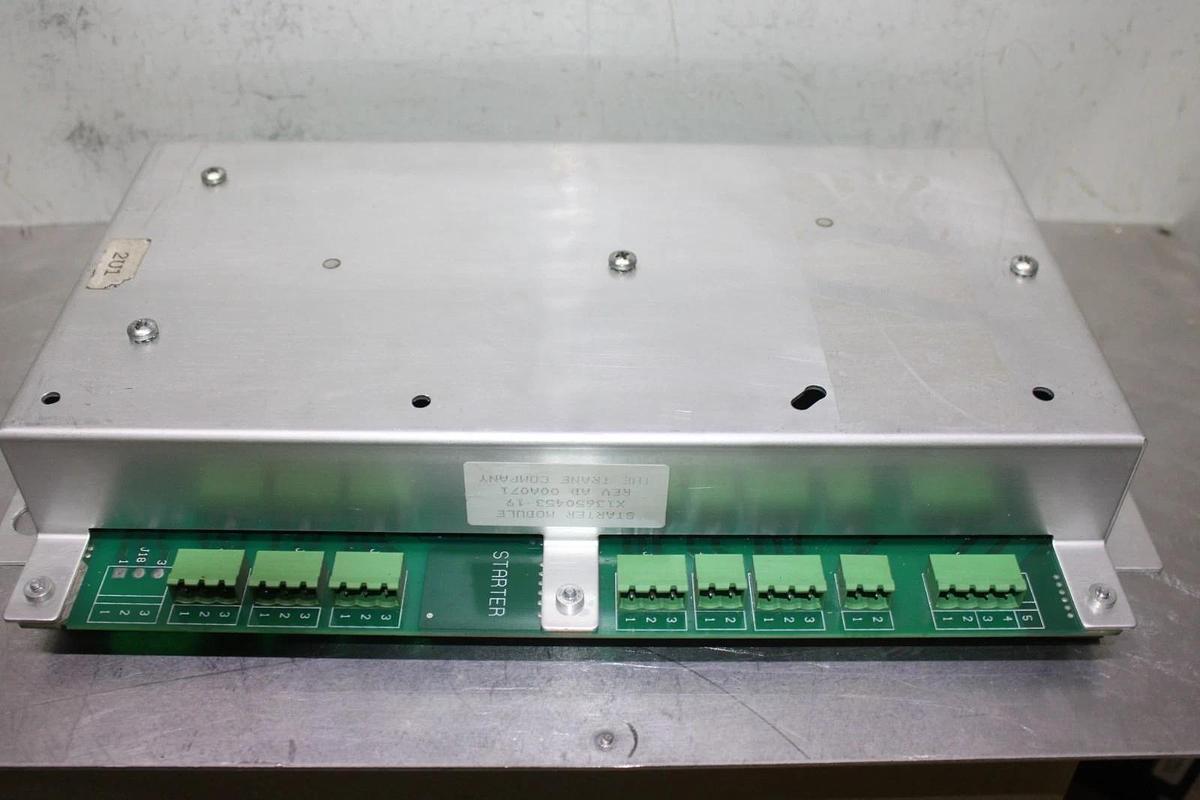 Used TRANE CHILLER STARTER MODULE X13650453-19 REV. AD M172300-LA032527