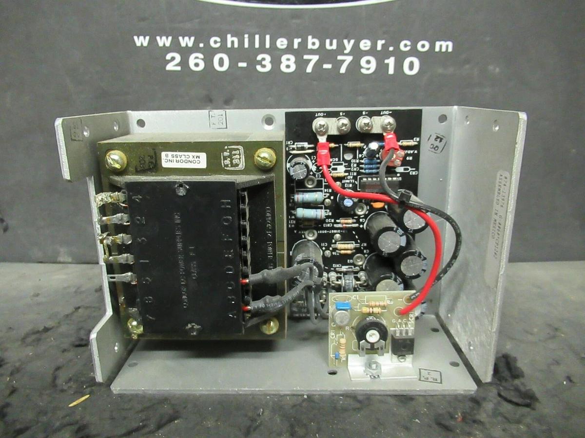 Used CONDOR DC POWER SUPPLY CP1202 IN 100/120/215/230-240 VAC OUT 20 VDC / 4 AMP