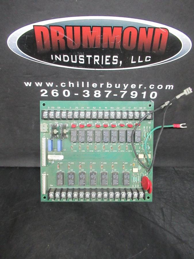 Used YORK CHILLER CONTROL BOARD 031-01199-00 REV. A 031-01199 REV. 1 **WARRANTY**