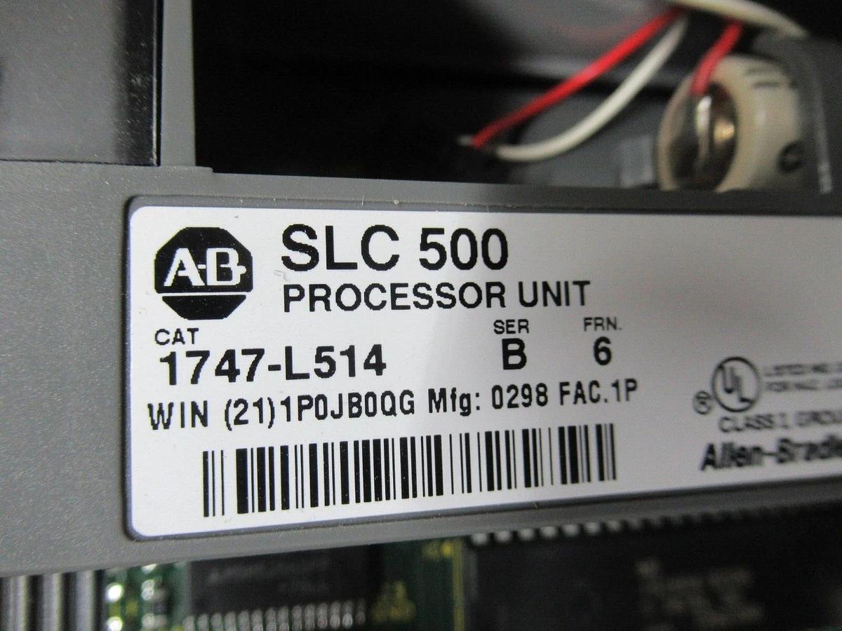 ALLEN BRADLEY SLC-500 PROCESSING UNIT 1747-L514 SER. B *NEW SURPLUS*