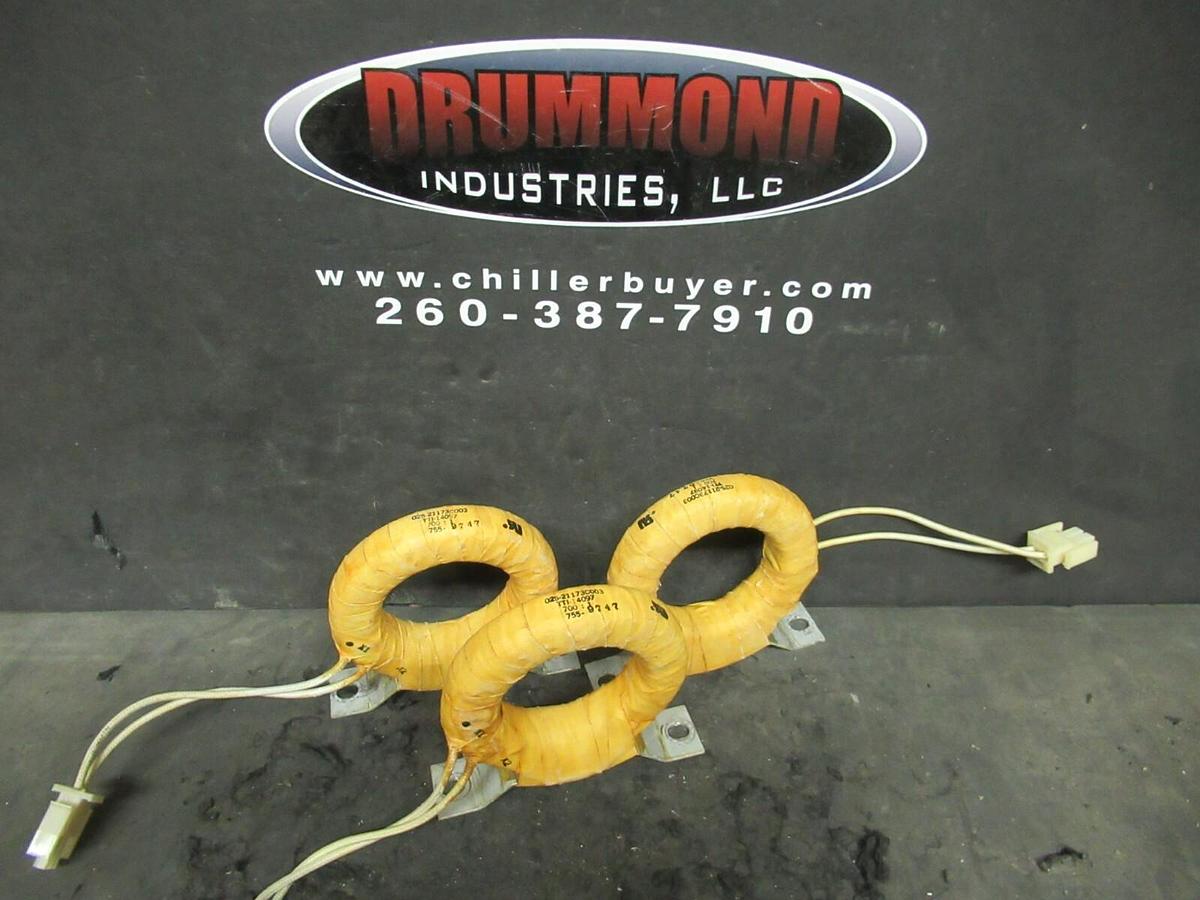 Used (3 QTY) YORK / JOHNSON CONTROLS CT 025-21173C003 CURRENT TRANSFORMER TTI-14097