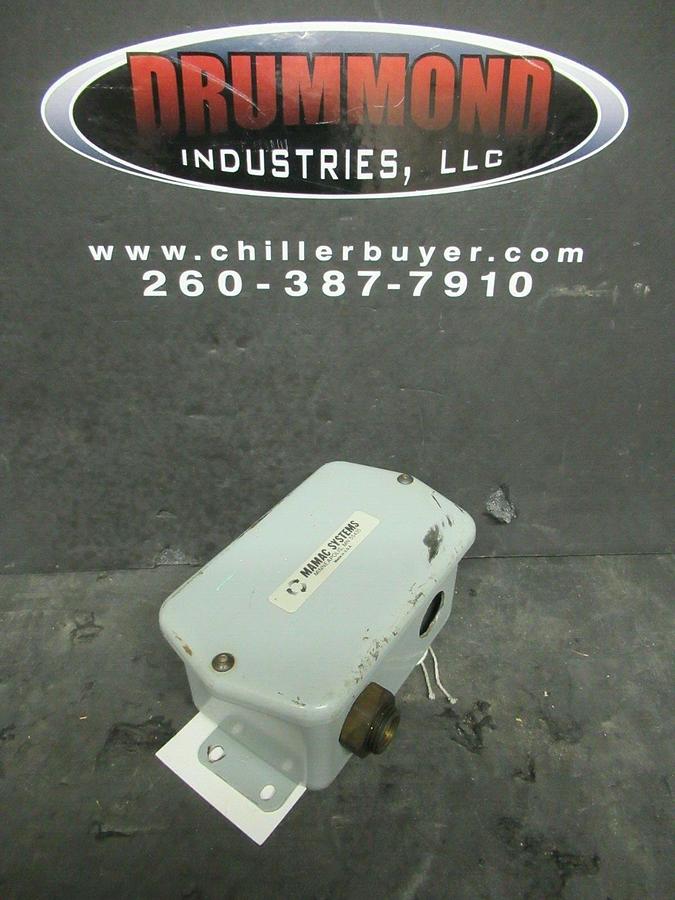 Used MAMAC SYSTEMS PRESSURE CONTROL SWITCH PR-260-4-3-1-B