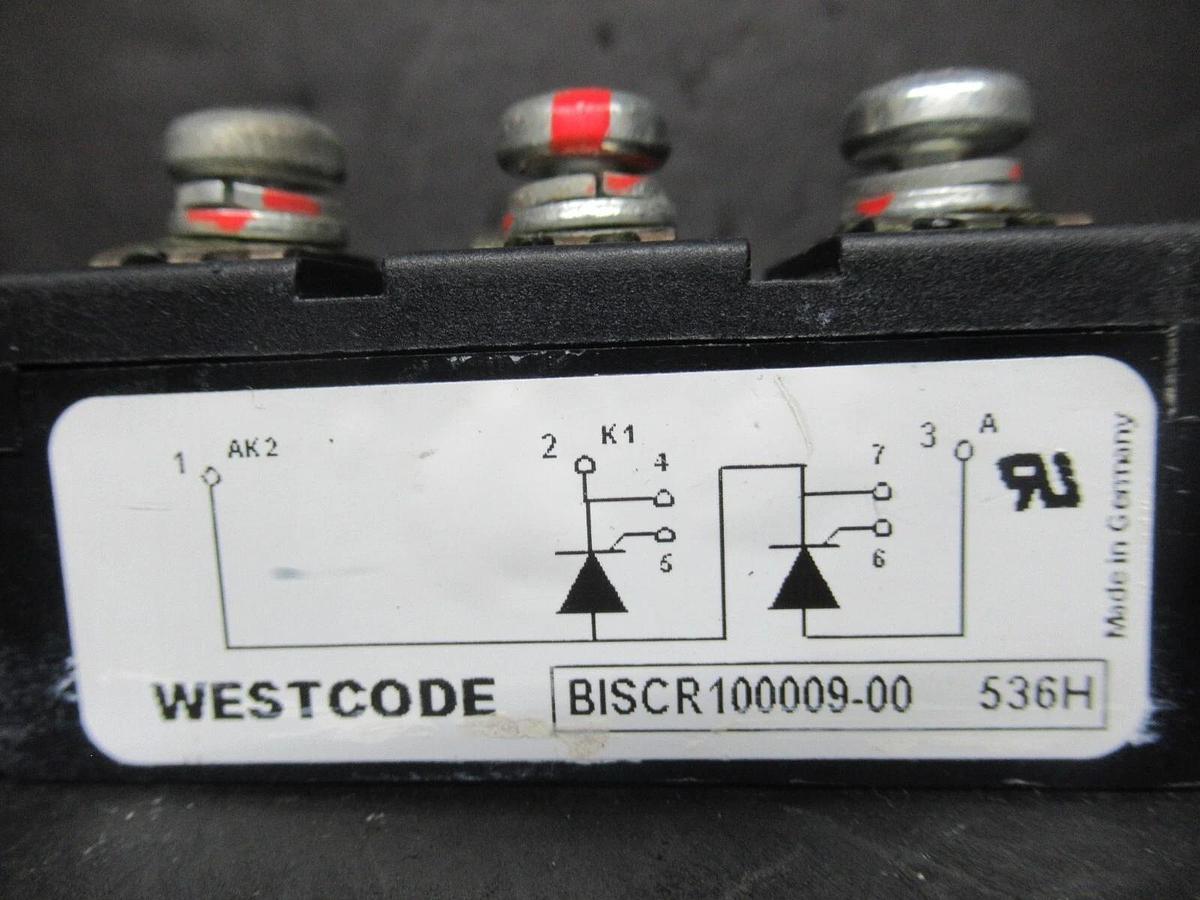 Used WESTCODE POWERBLOCK IGBT POWER MODULE BISCR100009-00 536H *WARRANTY INCLUDED*