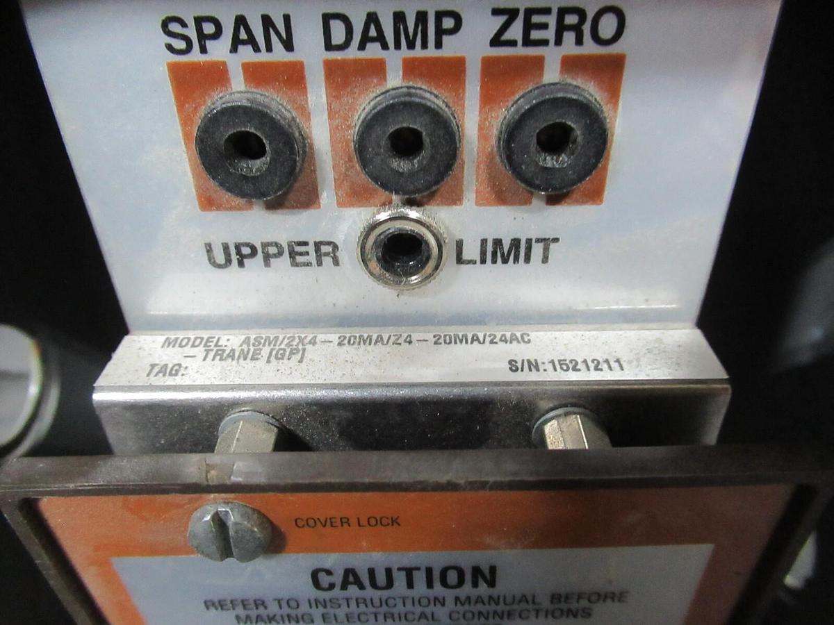Used HOFFMAN ENCLOSURE A-HE8X6X4 W/ MOORE ASM/2X4-20MA/Z4-20MA/24AC ADDER SUBTRACTOR