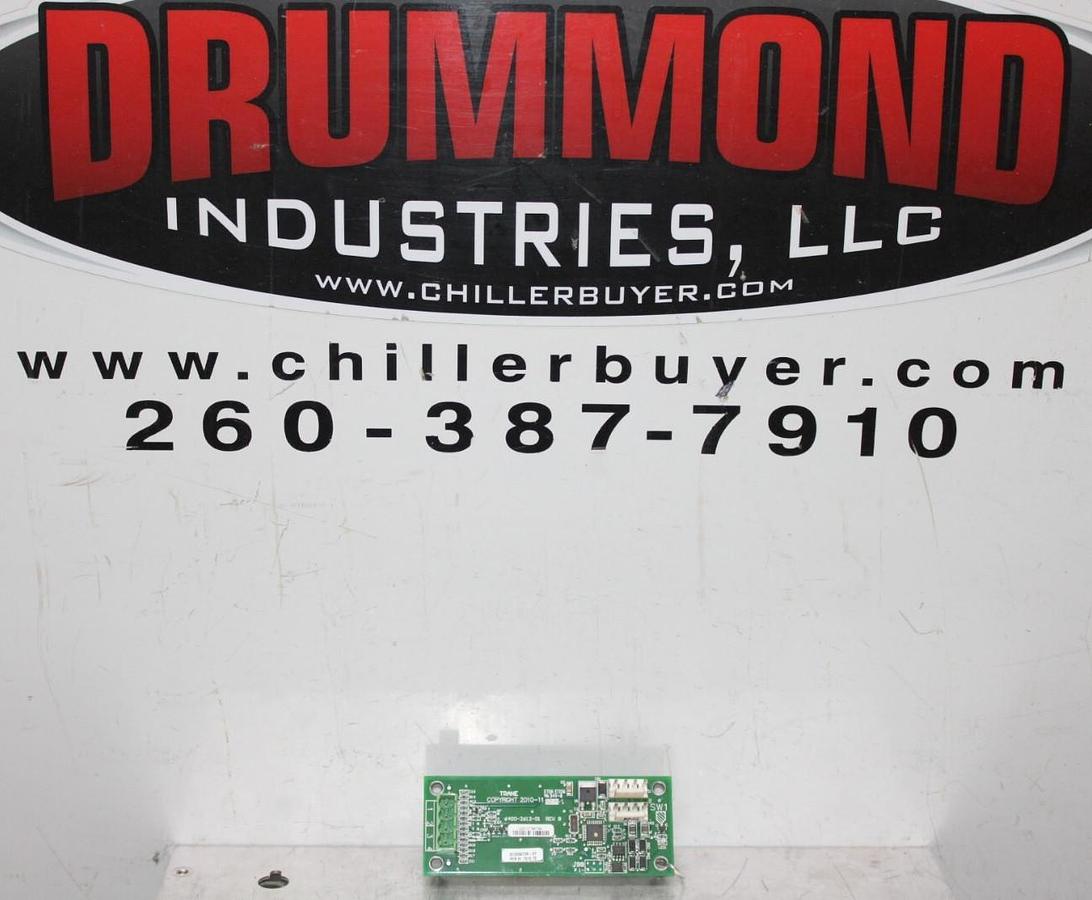 Used TRANE DUAL BINARY INPUT CIRCUIT BOARD 6400-2612-01 REV. B X13650728-07 REV. H