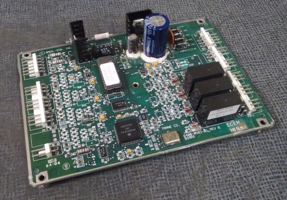 Used TRANE CHILLER CONTROL CIRCUIT BOARD 6400-0582-01 REV. B **WARRANTY INCLUDED**