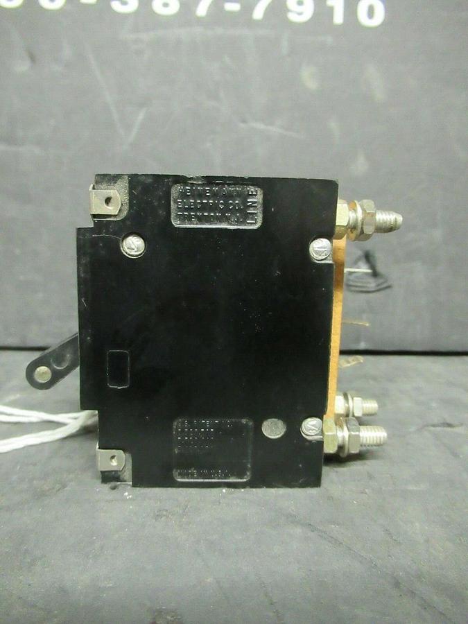 Used 10 AMP HEINEMANN 2 POLE BREAKER AM2-Z274-1 65 VOLT