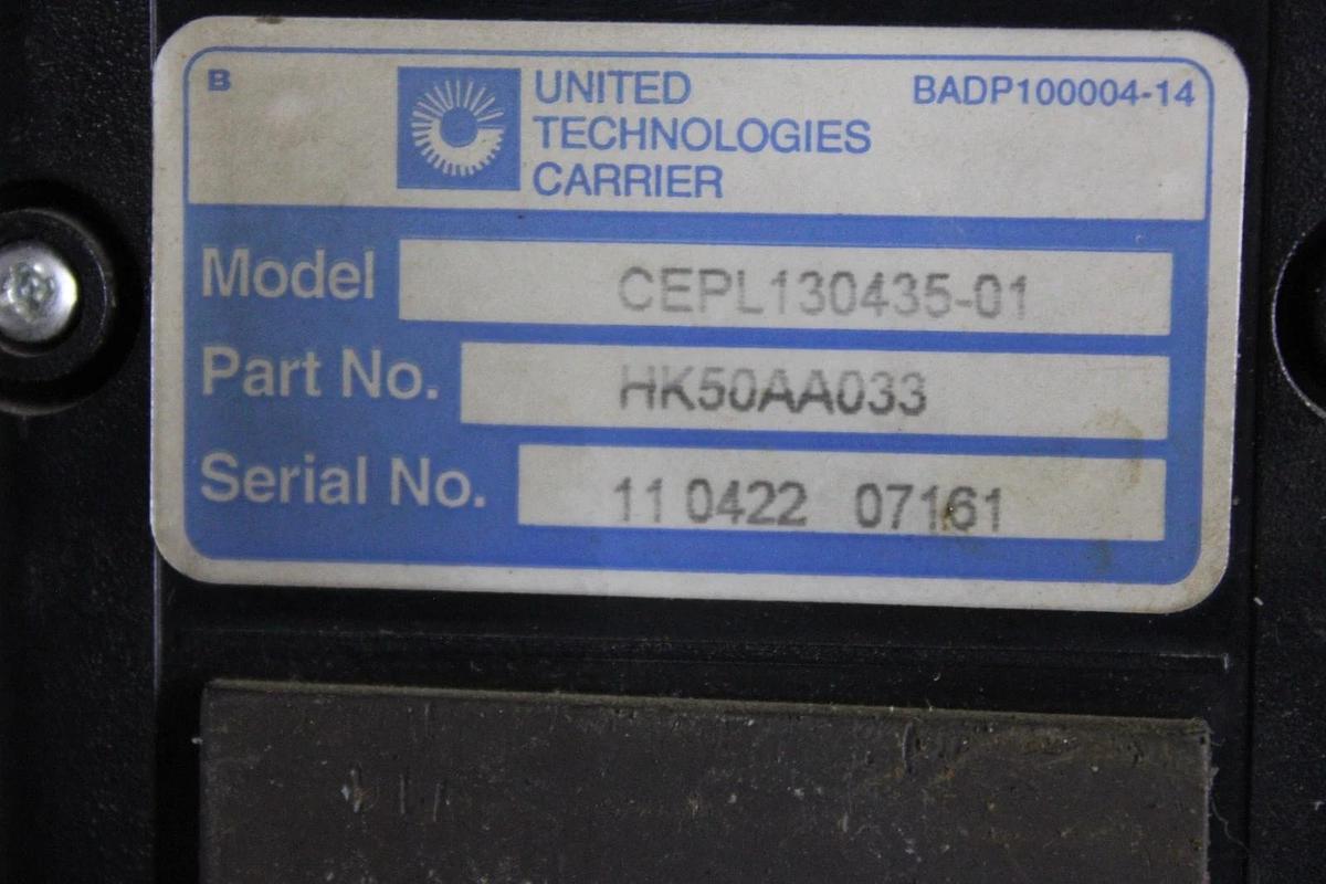 Used CARRIER COMFORTLINK NAVIGATOR HANDHELD CONTROLLER CEPL130435-01 HK50AA033