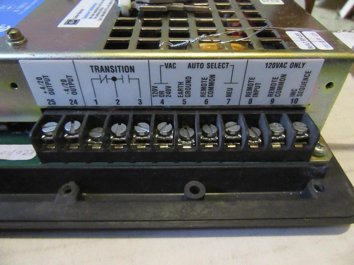 Used CUTLER HAMMER / WESTINGHOUSE IQ-1000 II MOTOR PROTECTION RELAY 9966D84K01