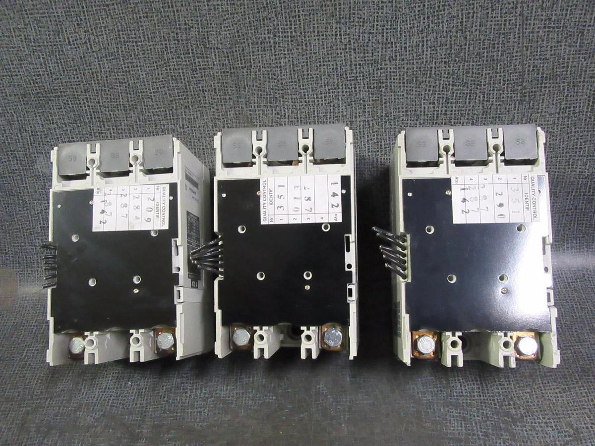 Used (1) ABB DC CIRCUIT BREAKER S3B 175 AMP 500 VDC 2-POLE W/ AUX. SWITCH