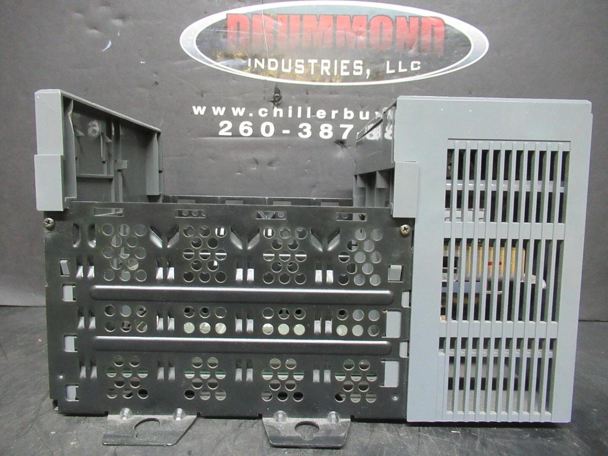 Used ALLEN BRADLEY SLC-500 1746-A4 4 SLOT RACK W/ 1746-P2 POWER SUPPLY **WARRANTY**