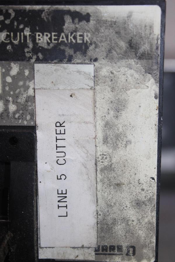 Used SQUARE D I-LINE CIRCUIT BREAKER NC361200 1200 AMP 600 VAC 3-POLE