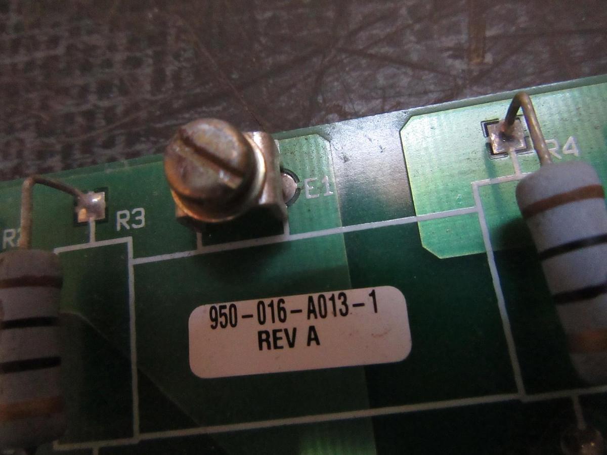 Used EMI TRANSIENT SUPPRESSOR BOARD 950-012-D013-1 REV A / 950-016-A013-1 REV A