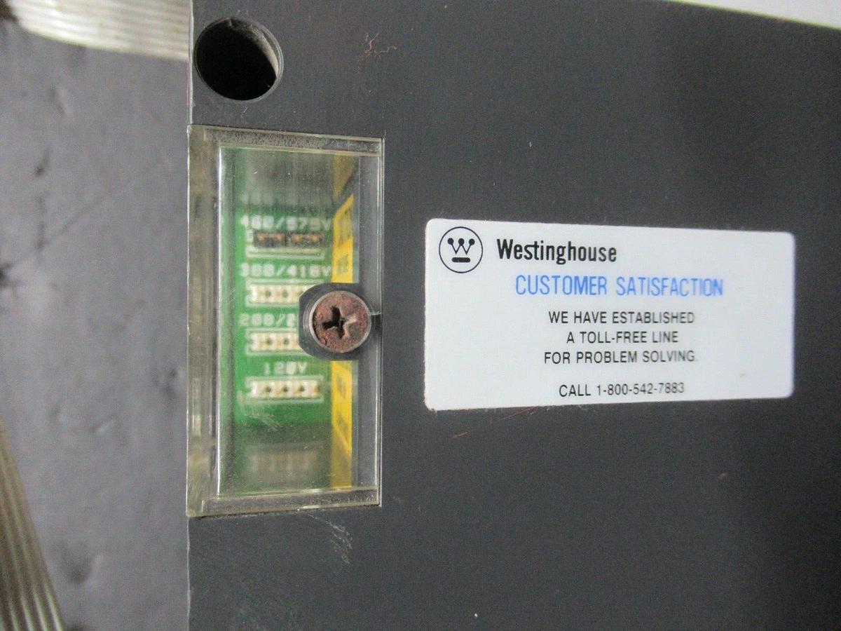 Used WESTINGHOUSE THREE PHASE POWER SUPPLY MODULE 9966D75G01 600 VAC **WARRANTY**