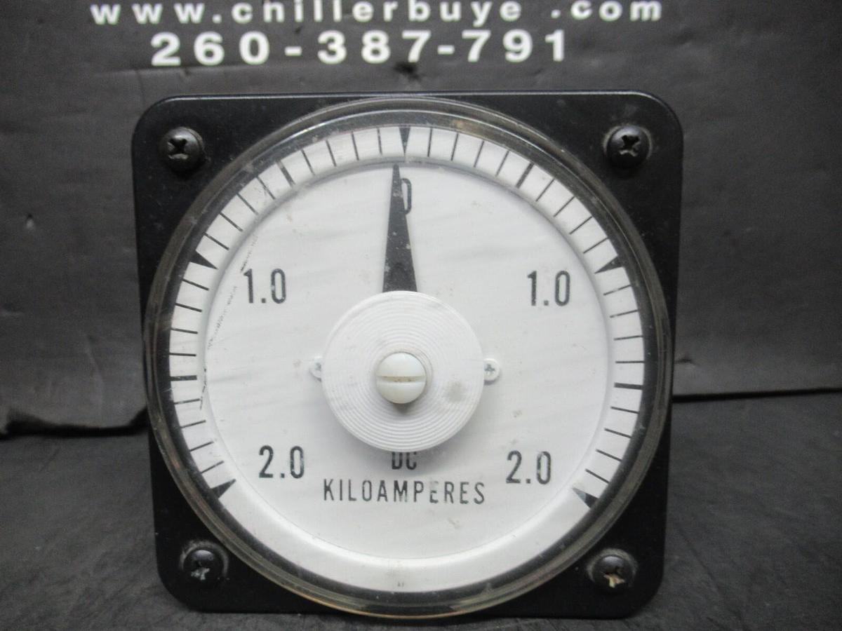 Used YOKOGAWA / BROWNELL ELECTRO DC KILOWATT METER 2 MAX 103122ABXX / 136-402-478