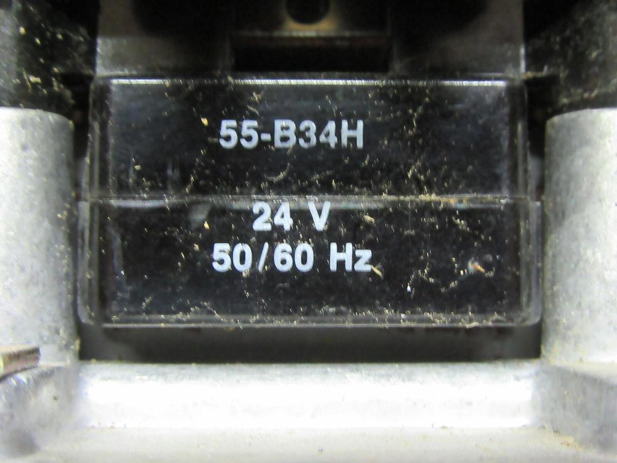 Used GE CONTACTOR CR353AC3AH4BED 600 VAC 30 AMP 3-POLE 3-PHASE COIL: 24 VOLT