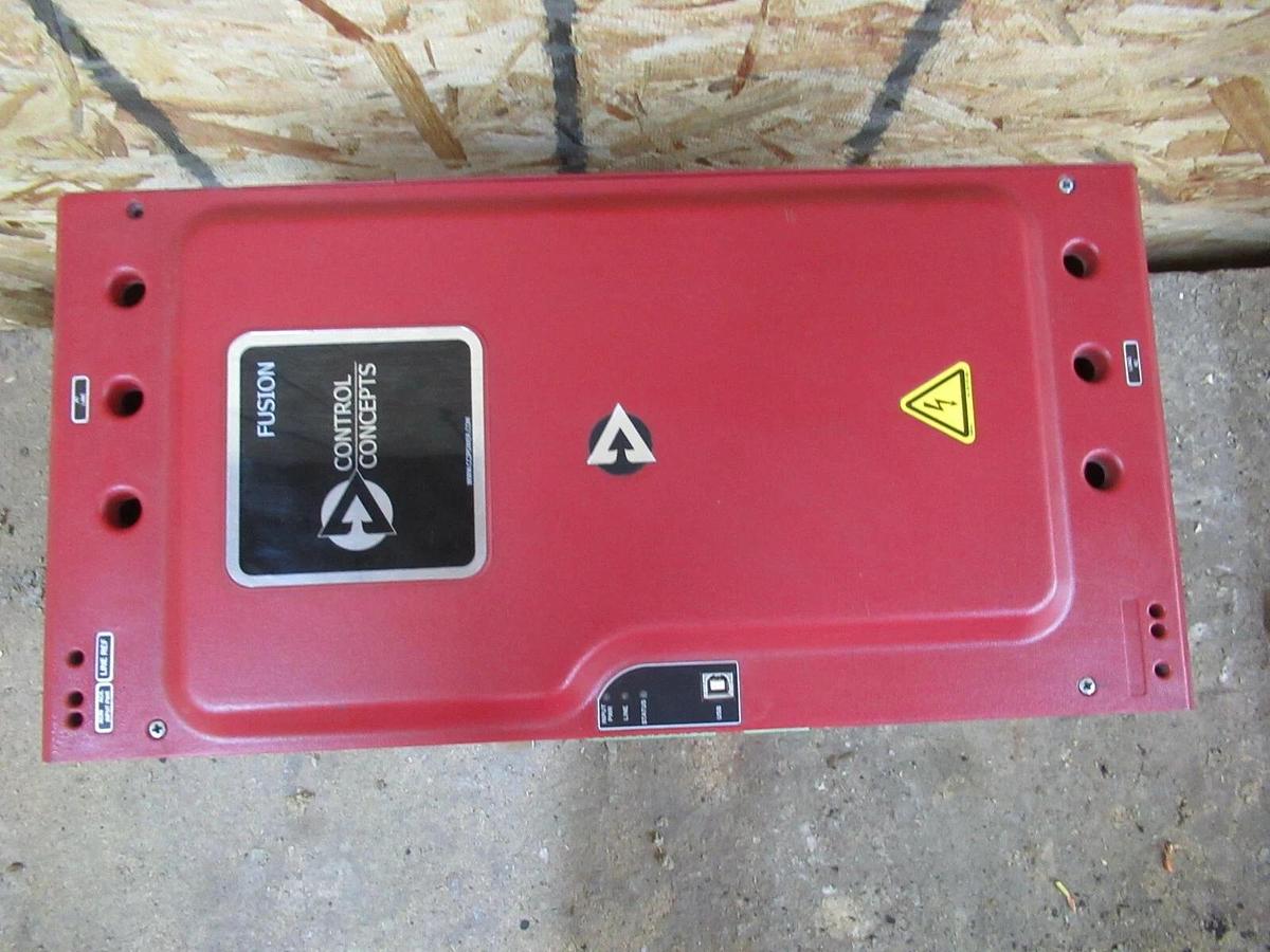 Used CONTROL CONCEPTS SCR POWER CONTROLLER FUSION-ZC 24-600 VAC 500 AMP SINGLE PHASE