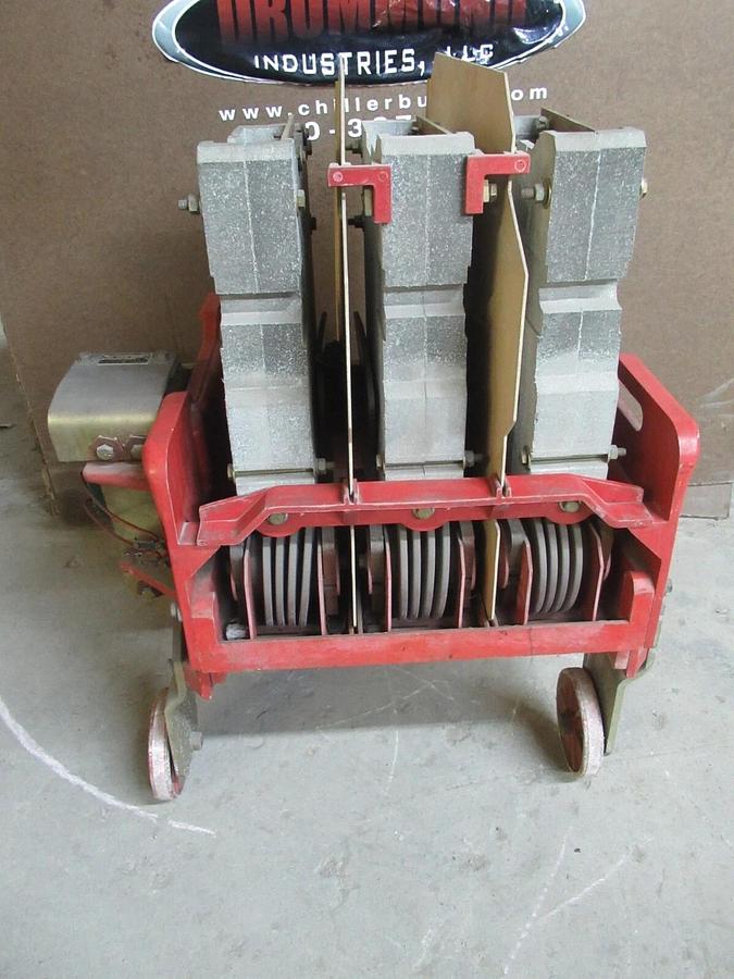 Used GENERAL ELECTRIC VACUUM CONTACTOR IC2814-E210B2 400 AMP 5000 VOLT **WARRANTY**