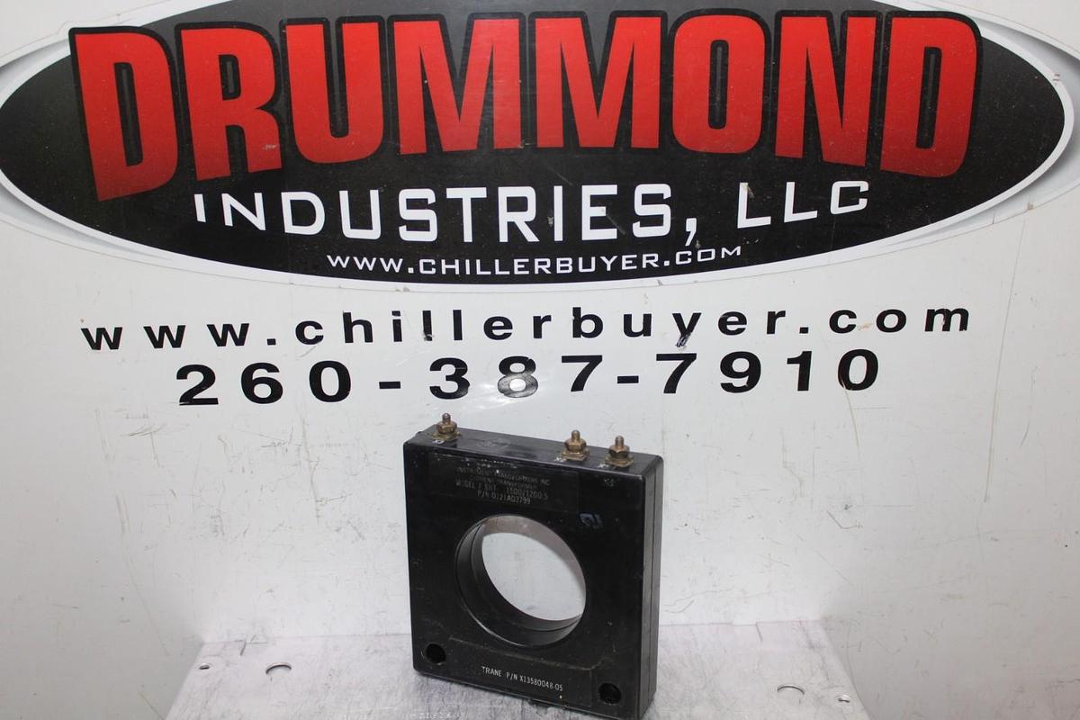 Used INSTRUMENT CURRENT TRANSFORMER 0121A03799 7-SHT X13580048-05 1500:5