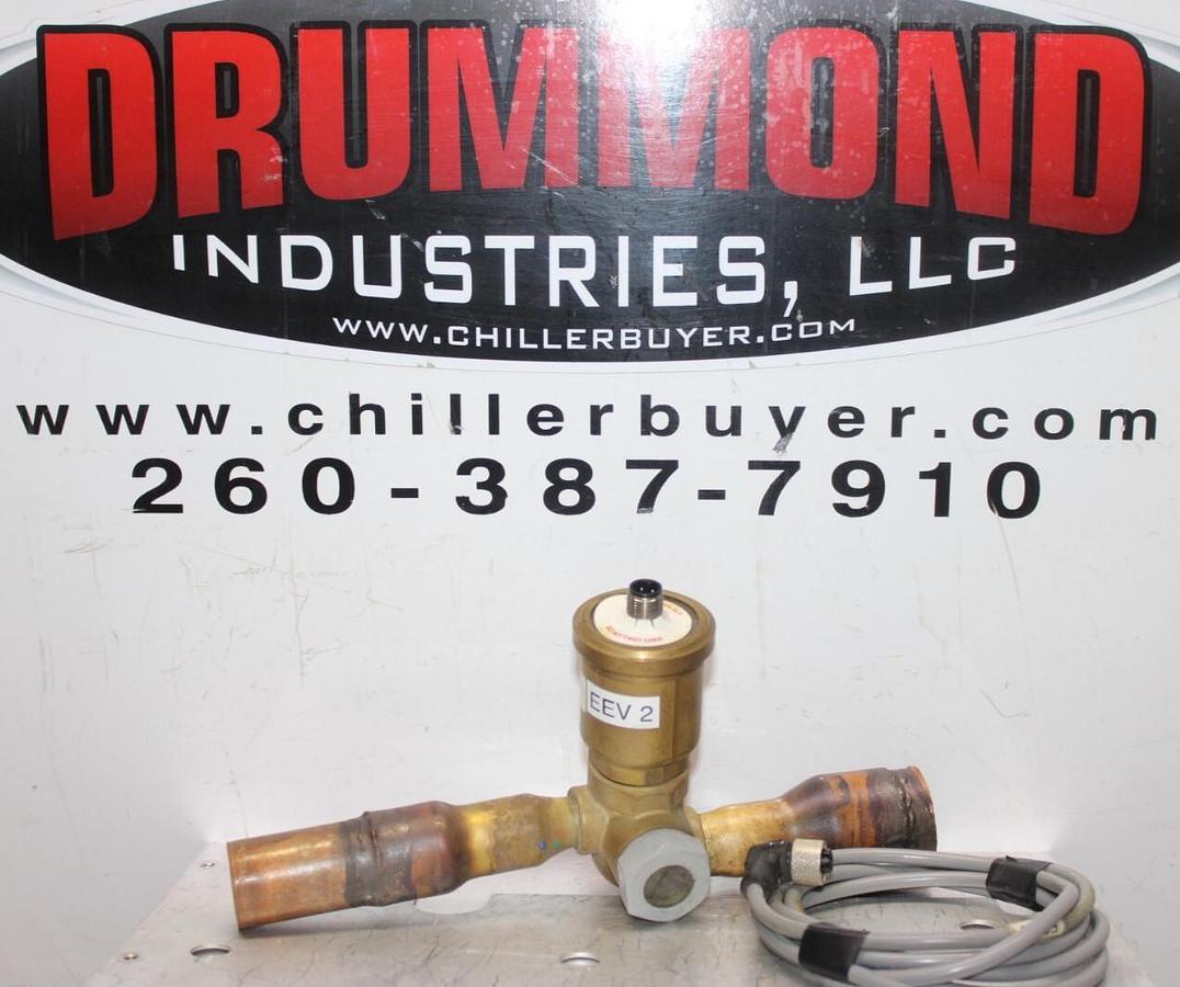 Used SPORLAN ELECTRIC EXPANSION VALVE SERI-JS M12 10'-S **WARRANTY INCLUDED**