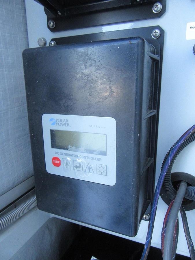 Used POLAR POWER 15KW DC GENERATOR DIESEL YANMAR 3TNV88 40-60V DC 105 HRS 2017 *VIDEO